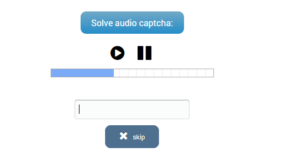 Audio Captcha