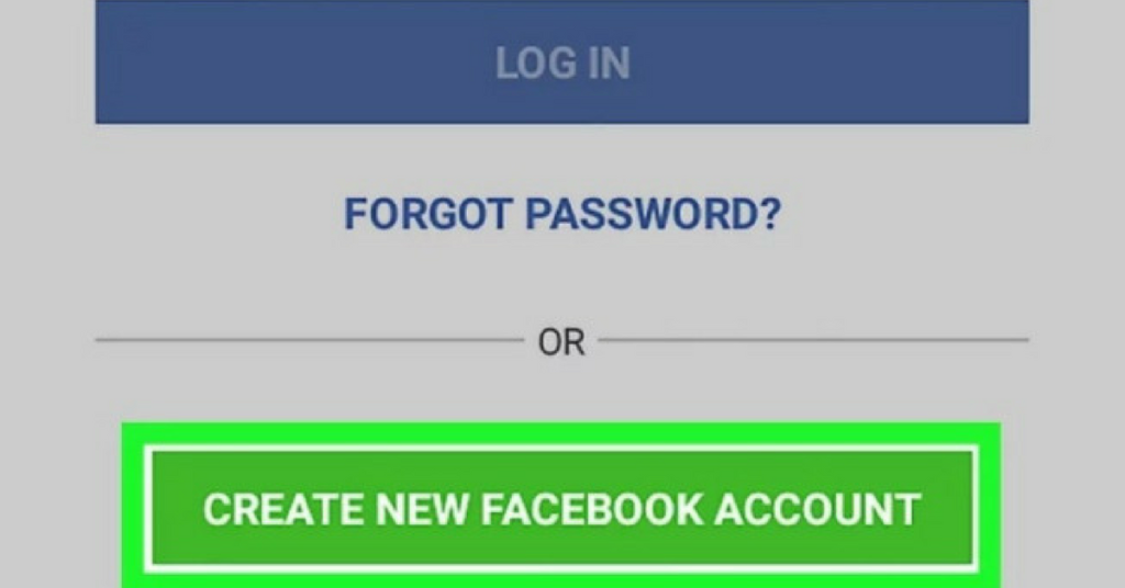 Create New FB Account 