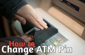 how to change atm pin
