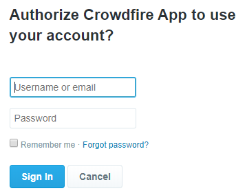 Enter User Name & Password