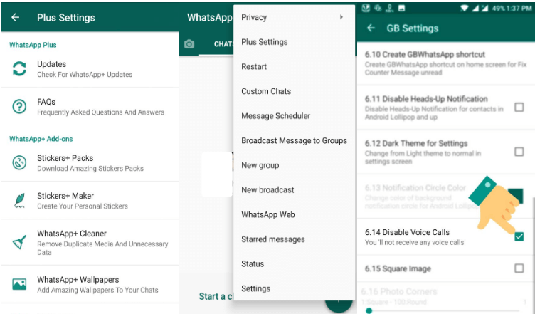WhatsAppPlus Features