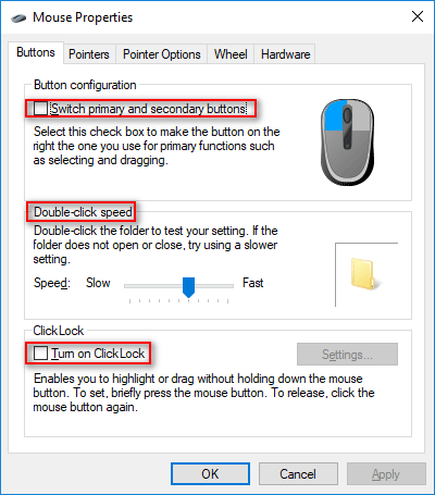 Mouse Settings_Control Panel