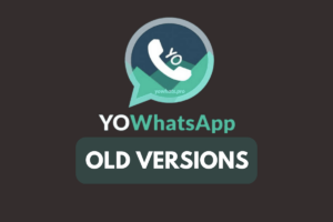 यो व्हाट्सएप के पुराने Versions 