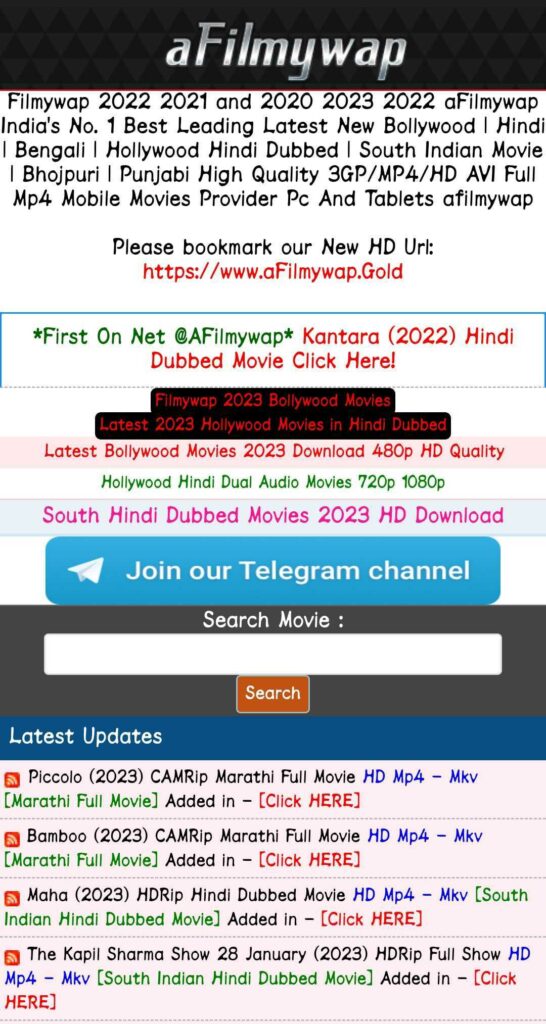 afilmyweb.in download